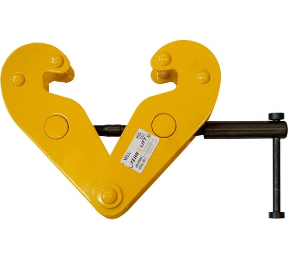 Изображение товара Струбцинный захват для двутавровых балок TEHNOLIFT тип YC-30 Q=3.0т 4687202158744