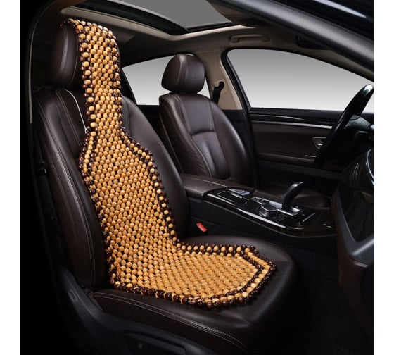 Изображение товара Массажная накидка PSV P2002 SMALL малая, деревянные косточки, бежевый, 1 шт. 132718