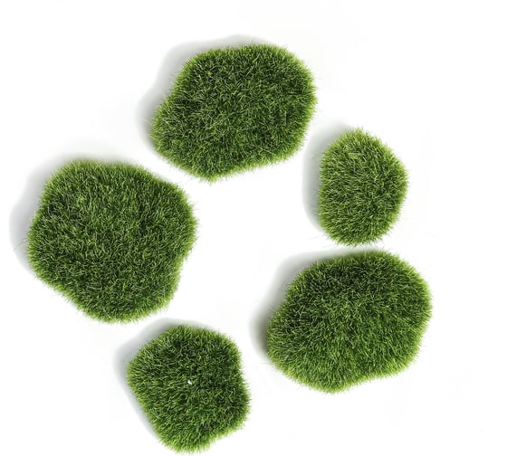 Изображение товара Искусственный мох СИМАЛЕНД Камни 5 шт., 4488261