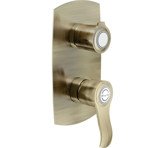 Изображение товара Смеситель для душа (внешняя часть) NOBILI SOFI бронза WE81102/SIBR 00000090561