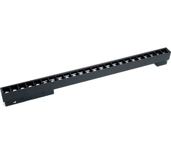 Изображение товара Светодиодный магнитный светильник FERON MGN300 трековый низковольтный, 24W, 2160 Lm, 4000К, 30 градусов, черный 41933