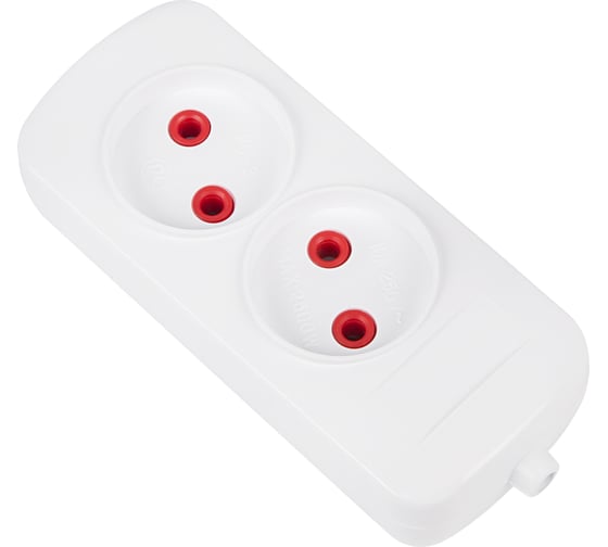 Изображение товара Розеточная колодка PROCONNECT 2 гнезда Эконом 11-8708