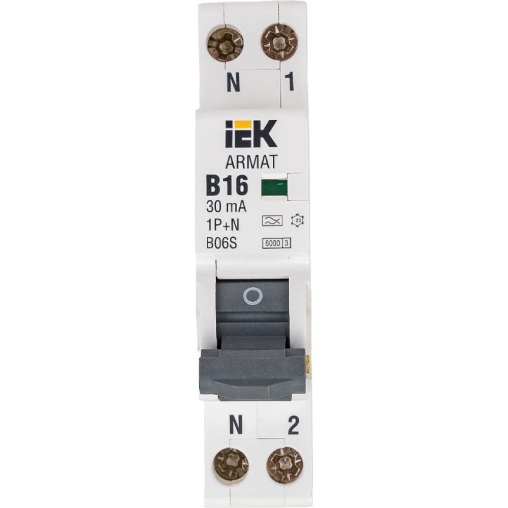 Автоматический выключатель дифференциального тока IEK
