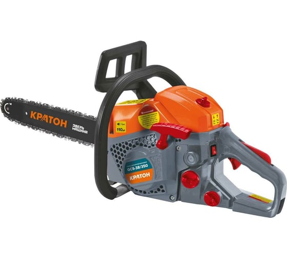 Изображение товара Бензиновая цепная пила Кратон Зверь машина GCS-38/350 3 14 02 018