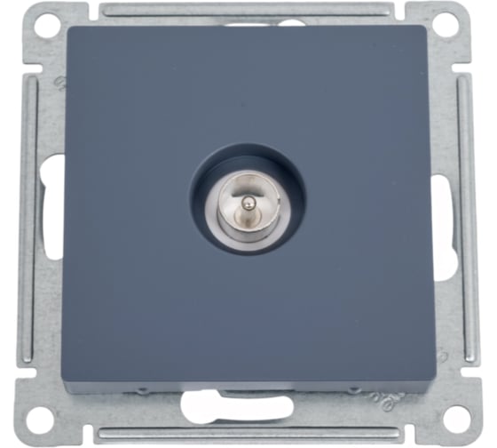 Изображение товара Антенная одиночная розетка Systeme Electric Atlas Design Грифель TV коннектор SE ATN000793