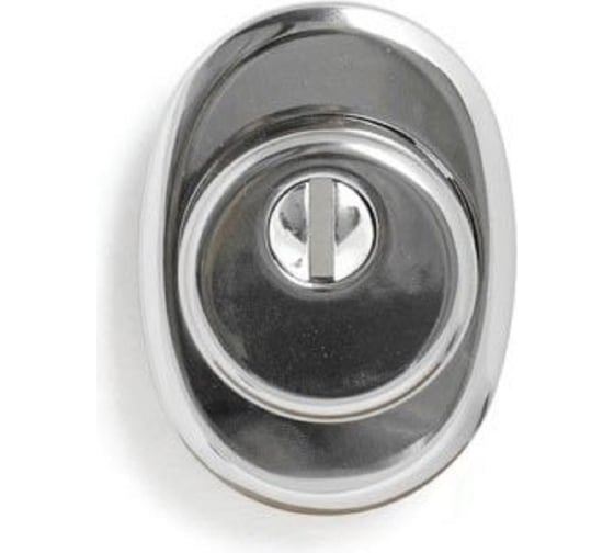 Изображение товара Броненакладка Вантаж хром, закаленная сталь D4 CP