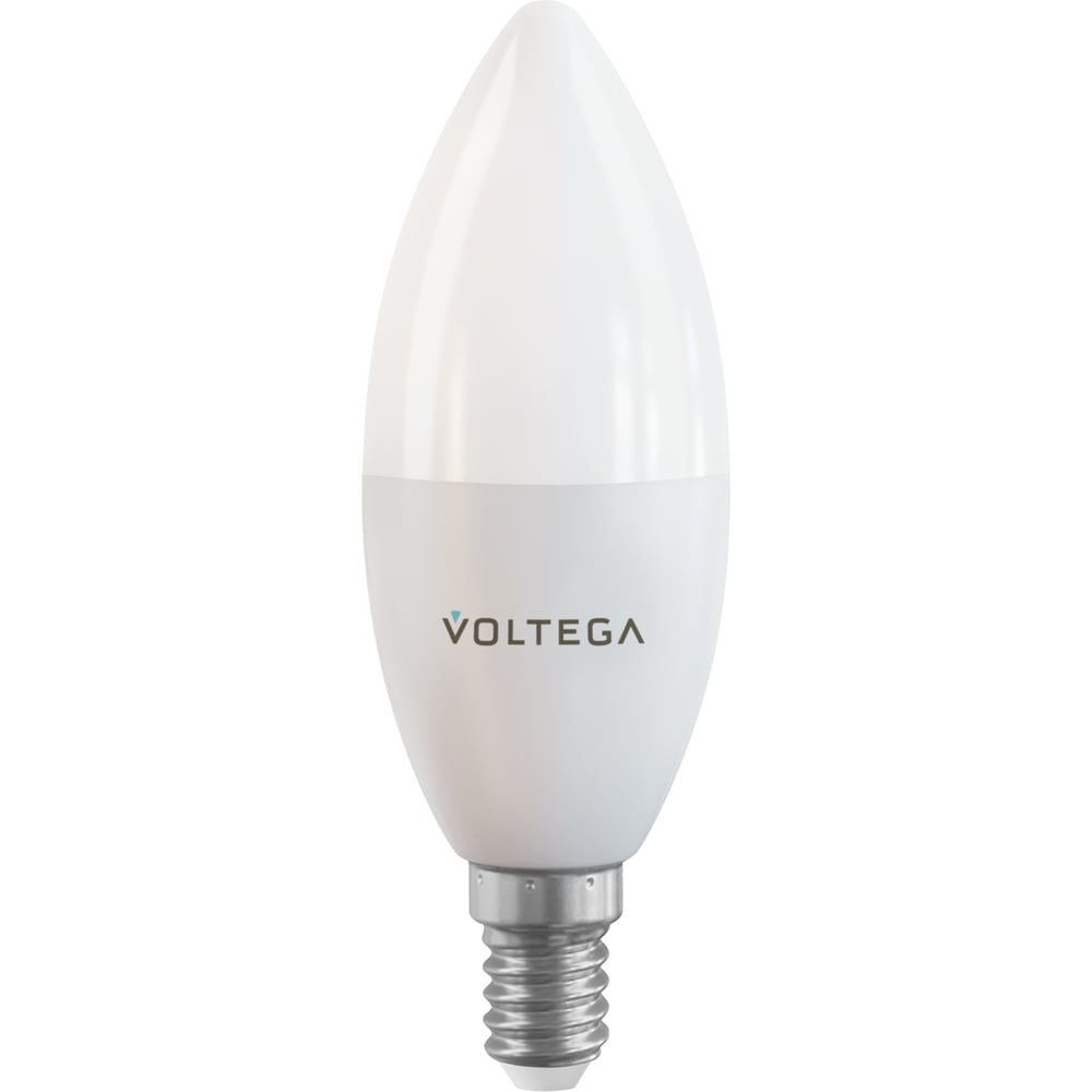 Светодиодная лампа VOLTEGA wifi smart bulb rgb w c светодиодная свеча