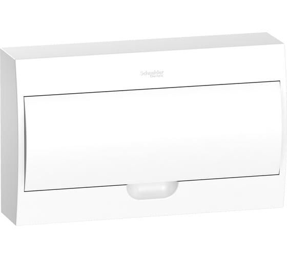 Изображение товара Навесной корпус Systeme Electric EASY 9 с белой дверью, 1ряд/18модулей, IP40, IK07 SE EZ9E118P2SRU