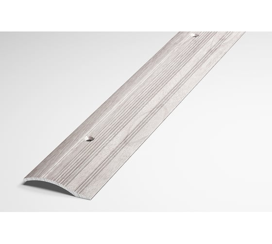 Изображение товара Порог разноуровневый алюминиевый Лука 39,4 мм, 1,8 м, декоративный, Ясень белый УТ000021956