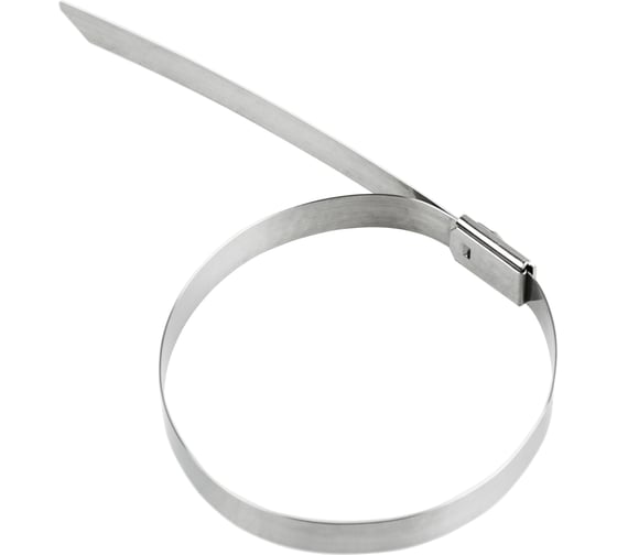 Изображение товара Стальной хомут REXANT 200x7,9 мм, 100 шт. 07-0210-100