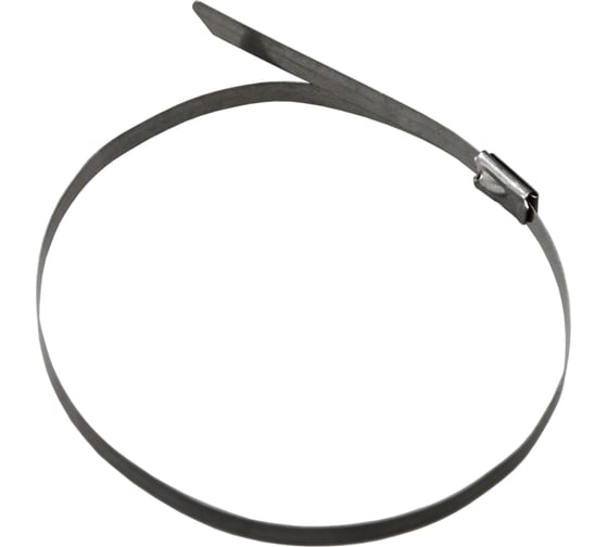 Изображение товара Стальной хомут REXANT 200x4,6 мм, 100 шт. 07-0208-100