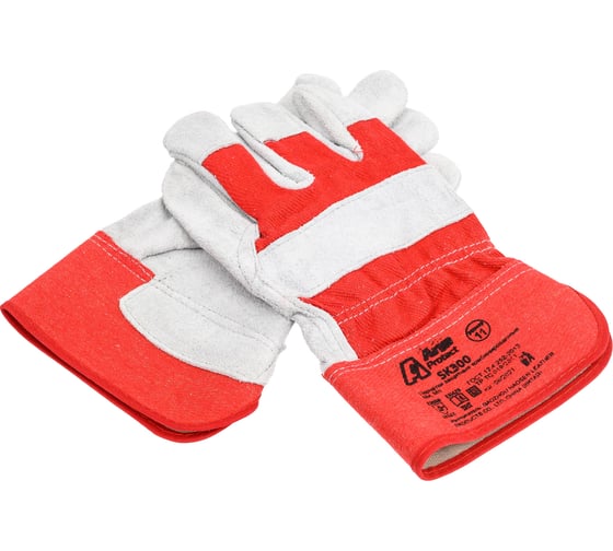 Изображение товара Спилковые комбинированные перчатки Armprotect комби, без усиления ладони, р11 SK300 4631161388599