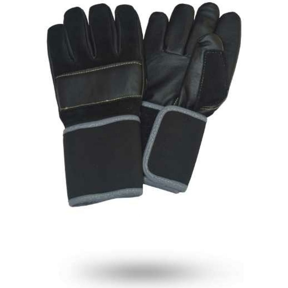 фото Виброзащитные кожаные перчатки armprotect