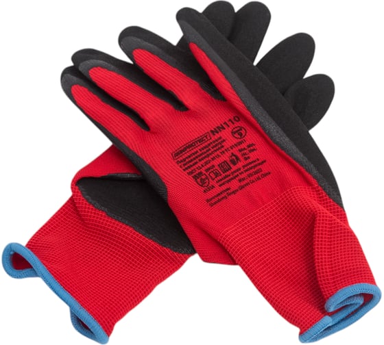 Изображение товара Нейлоновые перчатки с нитриловым покрытием Armprotect р9 NN110 4631161388223