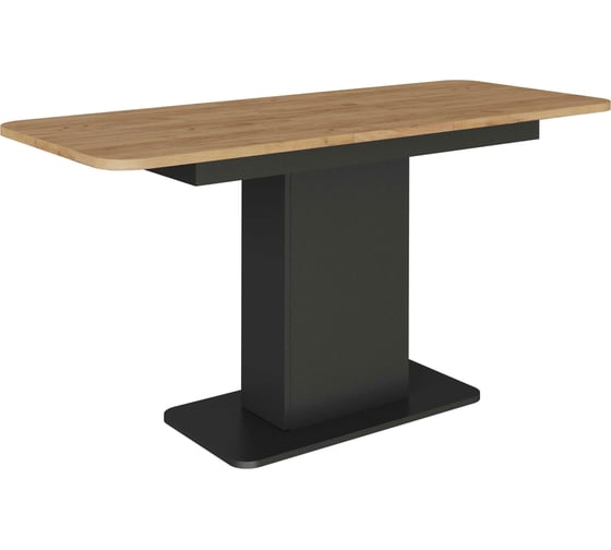 Изображение товара Стол Атмосфера СО-03 антрацит/дуб золотой крафт 00-00015456