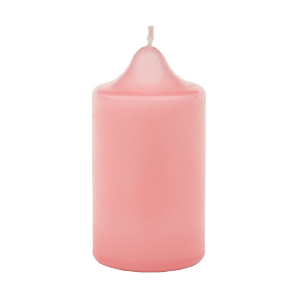 Свеча Антей Candle подсвечник фликер 10 5х11 5 см розовый