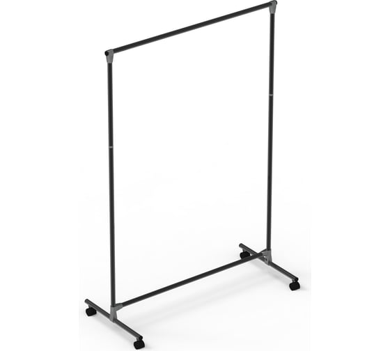 Изображение товара Вешалка ТИТАН МЕТА ВГР-4 на колесах, черный 4670026243628