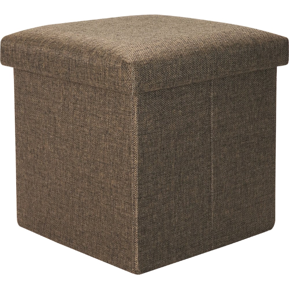 Изображение товара Складной короб-пуф ГЕЛЕОС 31-БР 31x31x31 см коричневый