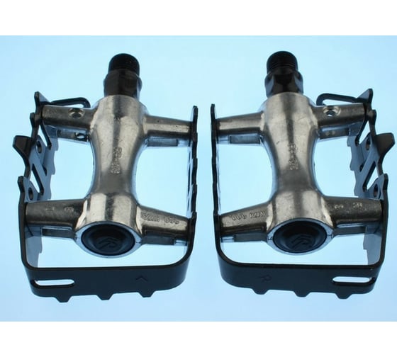 Изображение товара Педали JOY KIE JK3558, алюминий, с металлической рамкой, серебристые VZ220012