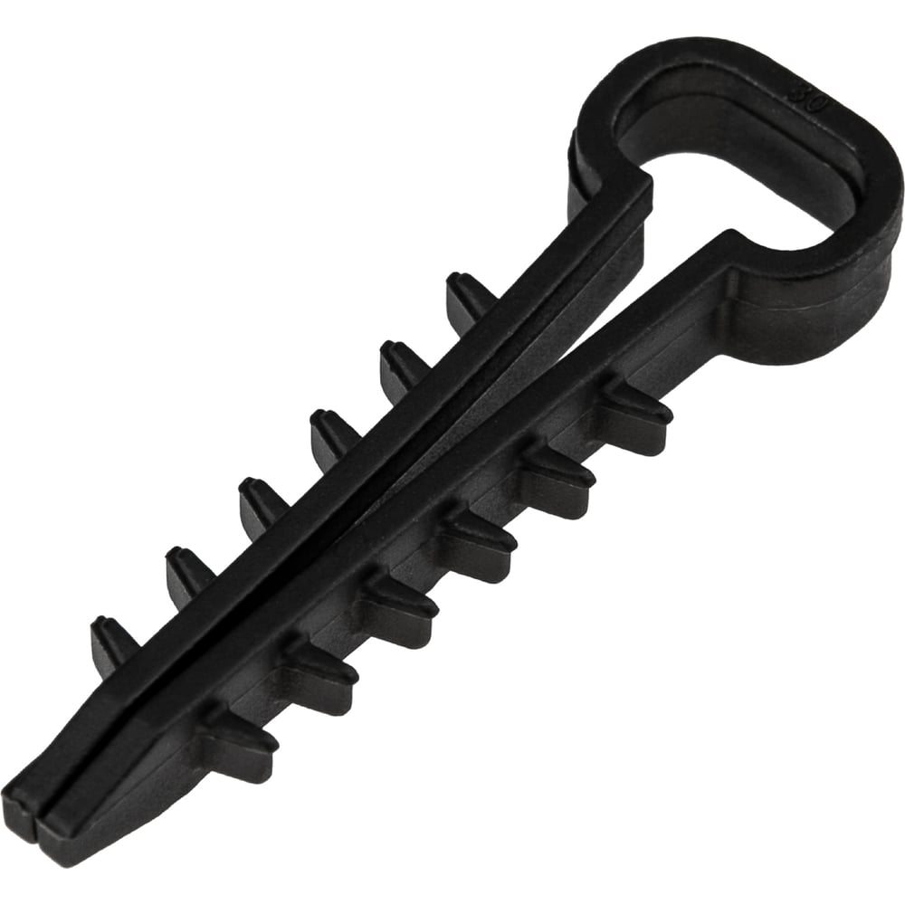 Изображение товара Дюбель-хомут PROCONNECT прямоугольный черный 10x5 шт 100