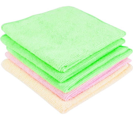 Изображение товара Набор салфеток из микрофибры РемоКолор универсальные, 5 шт., 30x30 см 20-7-001