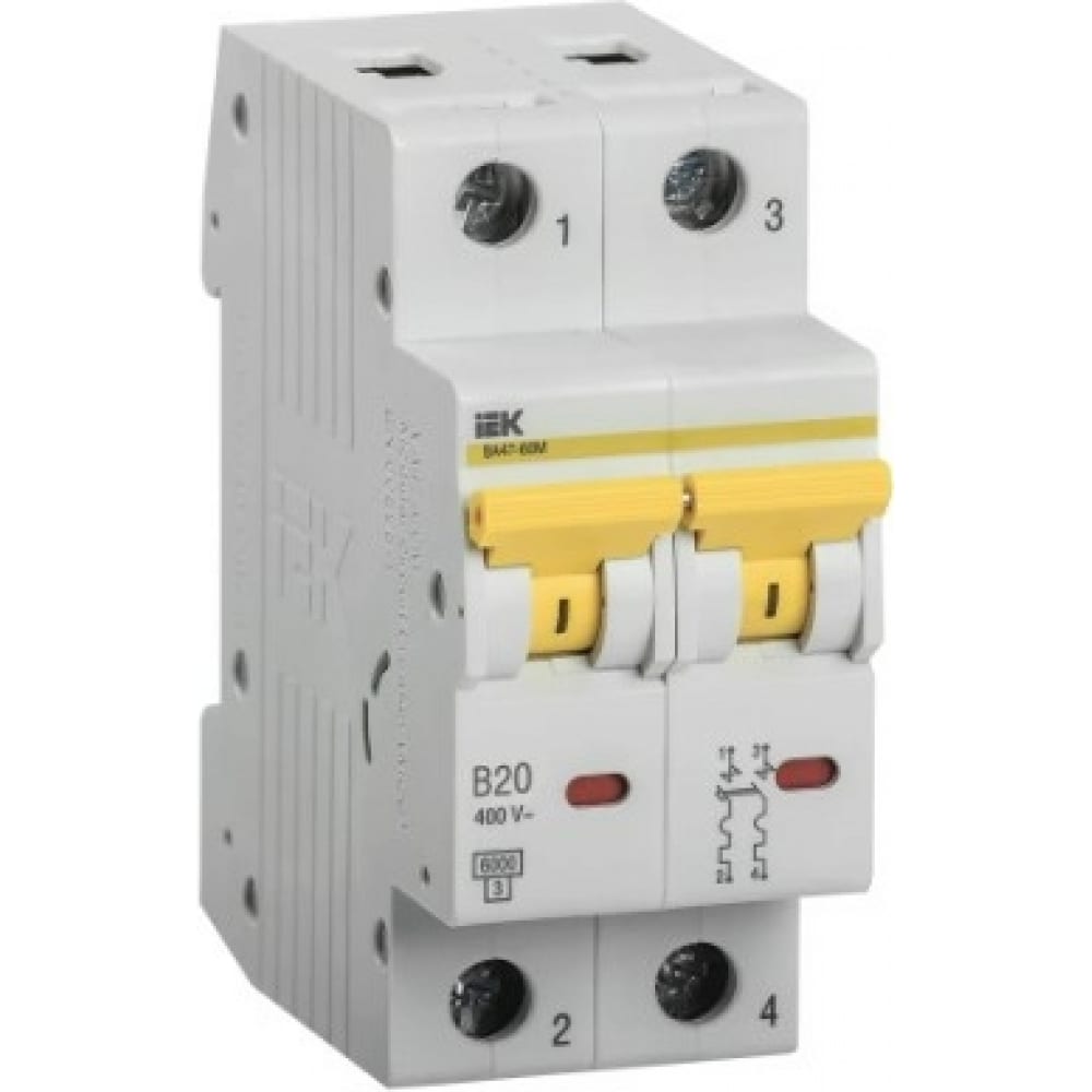 Автоматический выключатель IEK - MVA31-2-020-B