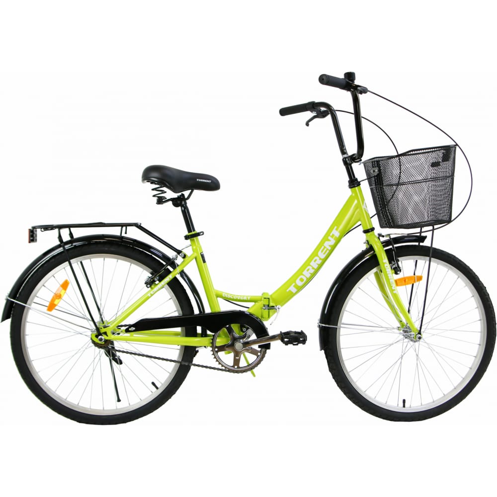 Велосипед Torrent, размер 16, цвет зеленый
