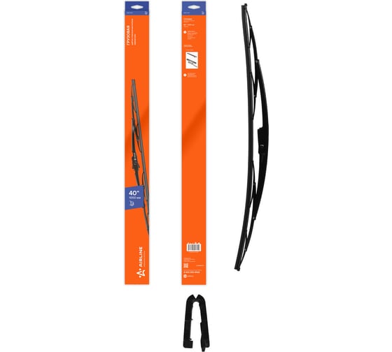 Изображение товара Щетка стеклоочистителя грузовая каркасная 1000 мм, 40", Hook 6x16 AIRLINE AWB-TK-1001