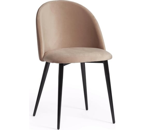 Изображение товара Стул Tetchair MONRO 710 ткань/металл, 56x51x80 см, высота до сиденья 47 см 15346