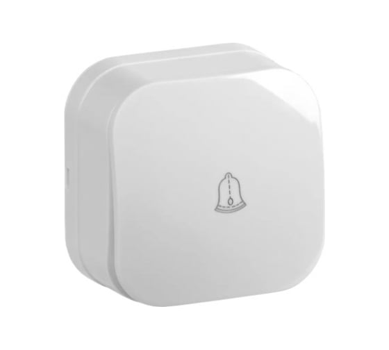 Изображение товара Выключатель IEK ВСс20-1-0-ХБ 1-кл. самовозвратный о/у 10А GLORY белый EVH14-K01-10