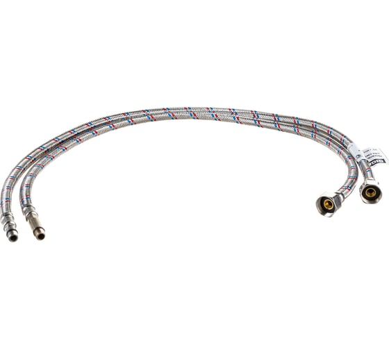 Изображение товара Гибкая подводка для смесителей Gigant 1/2"хМ10x80 см, г/ш P-80-M10