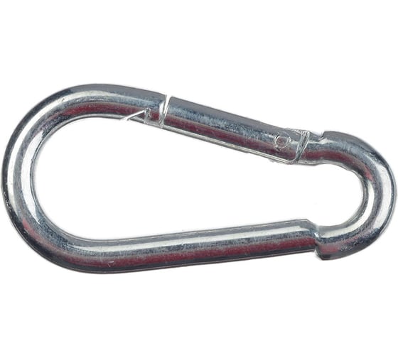 Изображение товара Пожарный карабин REXANT оцинкованный, 5 мм, DIN 5299С, 100 шт. 09-5615