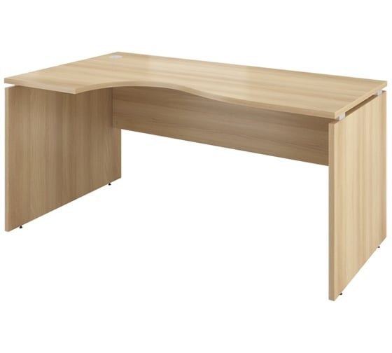 Изображение товара Стол криволинейный Монолит Дублин левый 1600x900x750 Акация лорка31 ДБ06.31