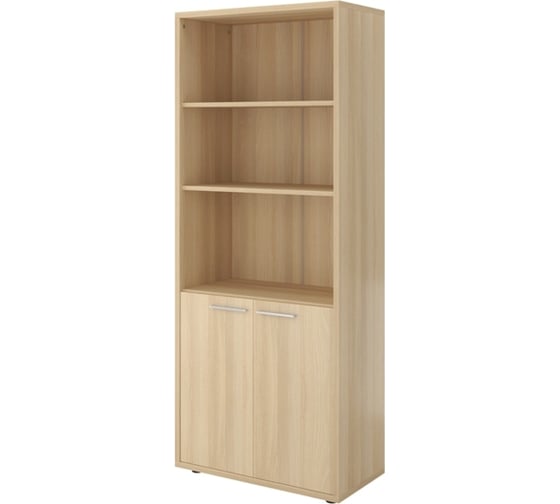 Изображение товара Шкаф Монолит Дублин высокий 3 откр. полки 800x400x1980 Акация лорка31 ДБ41.31