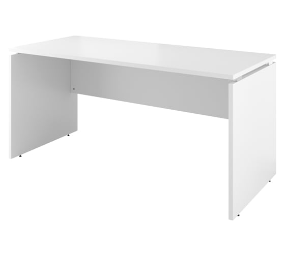 Изображение товара Стол прямой Монолит Дублин 1600x700x750 Белый30 ДБ04 ДБ04.30