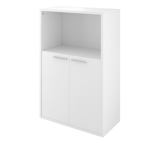 Изображение товара Шкаф Монолит Дублин низкий 1 откр. полка 800x400x1250 Белый30 ДБ46 ДБ46.30