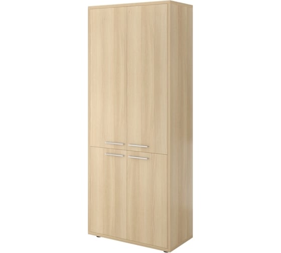 Изображение товара Шкаф Монолит Дублин высокий закрытый 4 двери 800x400x1980 Акация лорка31 ДБ39.31