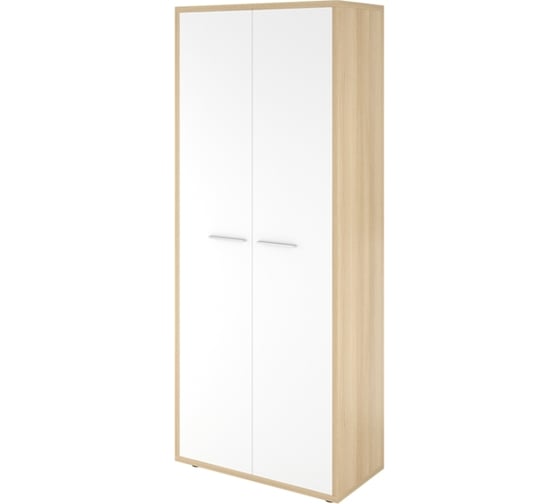 Изображение товара Шкаф Монолит Дублин для одежды 800x400x1980 Акация лорка31/Белый30 ДБ26.33