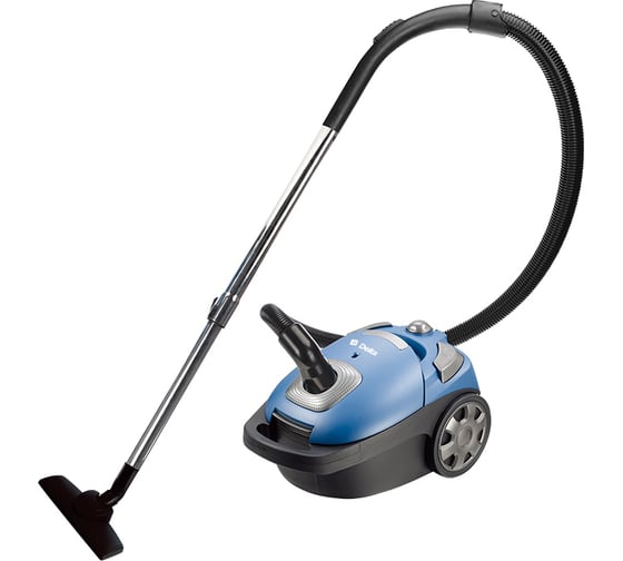 Изображение товара Пылесос Delta DL-0840 синий 2000 Вт, мешок для сбора пыли 0R-00006209