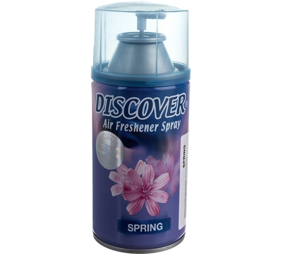 Изображение товара Сменный баллон для автоматического освежителя DISCOVER SPRING 320 мл весенний DSR 0016-18