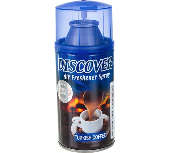 Изображение товара Сменный баллон для автоматического освежителя DISCOVER TURKISH COFFEE 320 мл кофейный DSR 0016-21