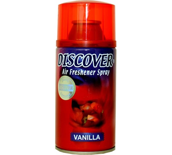 Изображение товара Сменный баллон для автоматического освежителя DISCOVER VANILLA 320 мл ванильный DSR 0016-14