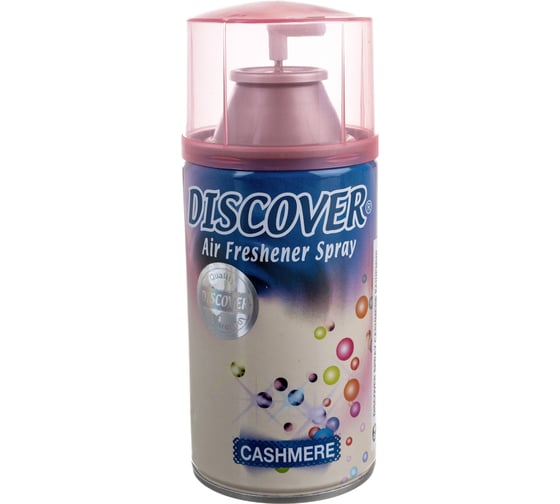 Изображение товара Сменный баллон для автоматического освежителя DISCOVER CASHMERE 320 мл женственный DSR 0016-23