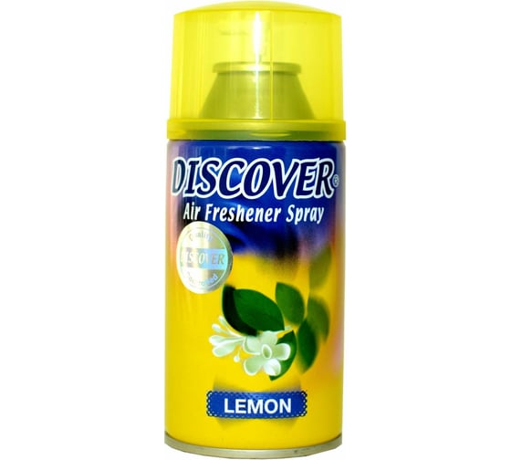Изображение товара Сменный баллон для автоматического освежителя DISCOVER LEMON 320 мл лимонный DSR 0016-07