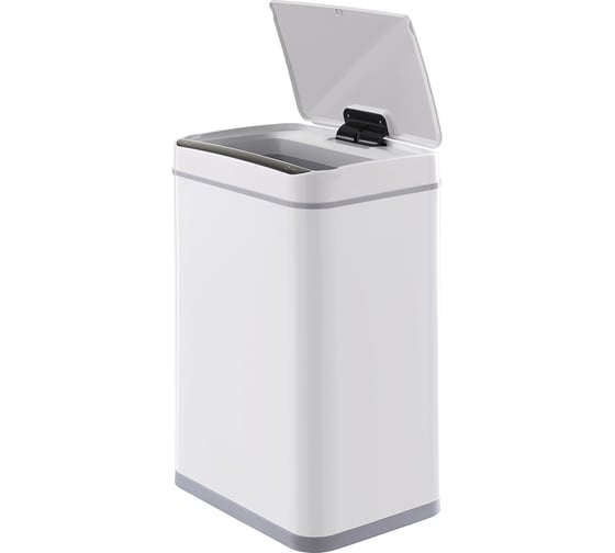 Изображение товара Сенсорное ведро для мусора TESLER STB-33 WHITE 00000201943