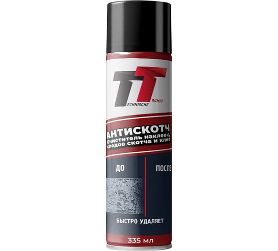 Изображение товара Очиститель наклеек, следов скотча и клея Trumpf Technische TT Антискотч 335 мл, аэрозоль CN03/15