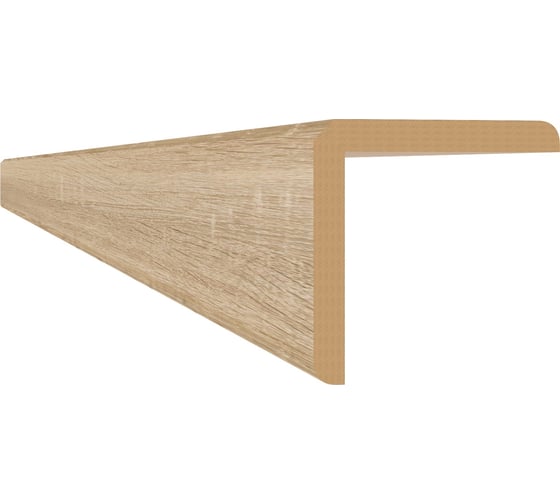 Изображение товара Универсальный угол STELLA МДФ, 2700x24x24 мм, Дуб Сонома, 10 шт. ЦБ-00007527