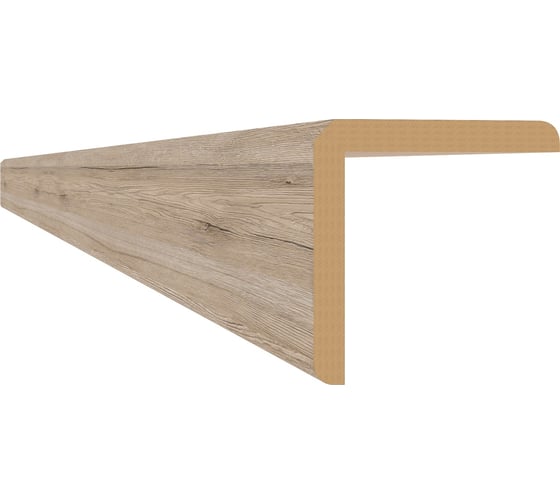 Изображение товара Универсальный угол STELLA МДФ, 2700x24x24 мм, Дуб Санремо бежевый, 10 шт. ЦБ-00007524