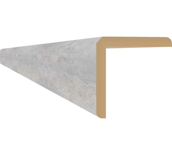 Изображение товара Универсальный угол STELLA МДФ, 2700x24x24 мм, Бетон Чикаго, 10 шт. ЦБ-00007585