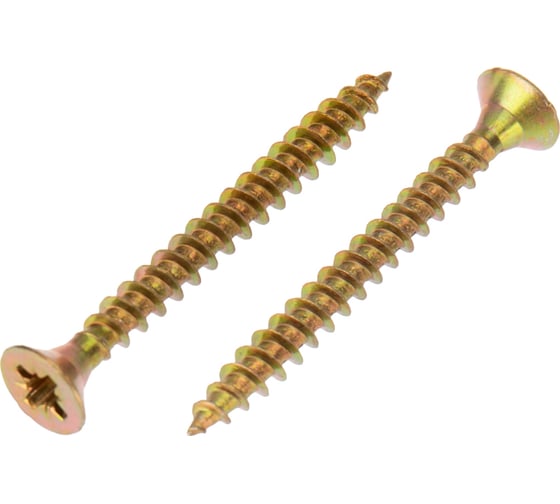 Изображение товара Универсальный саморез KRANZ 4x40, желтый цинк, 200 шт. KR-01-3311-029